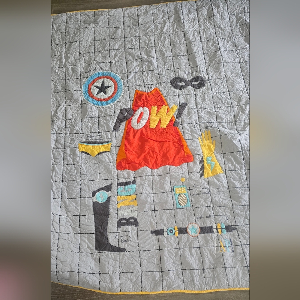 The Land of Nod Super Hero Quilt